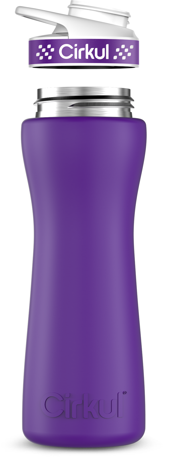 Add-on: 22oz. Stainless Steel Bottle & Comfort Grip Lid