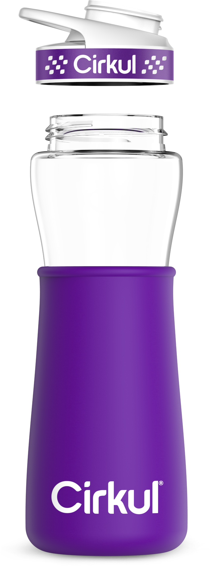 Add-on: 22oz. Plastic Bottle & Comfort Grip Lid + 22oz. Chill Sleeve