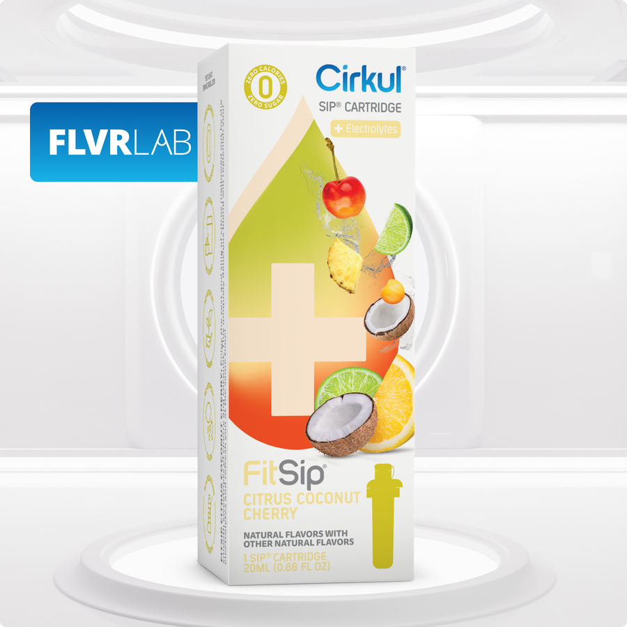 Sip Flavor: FitSip Citrus Coconut Cherry